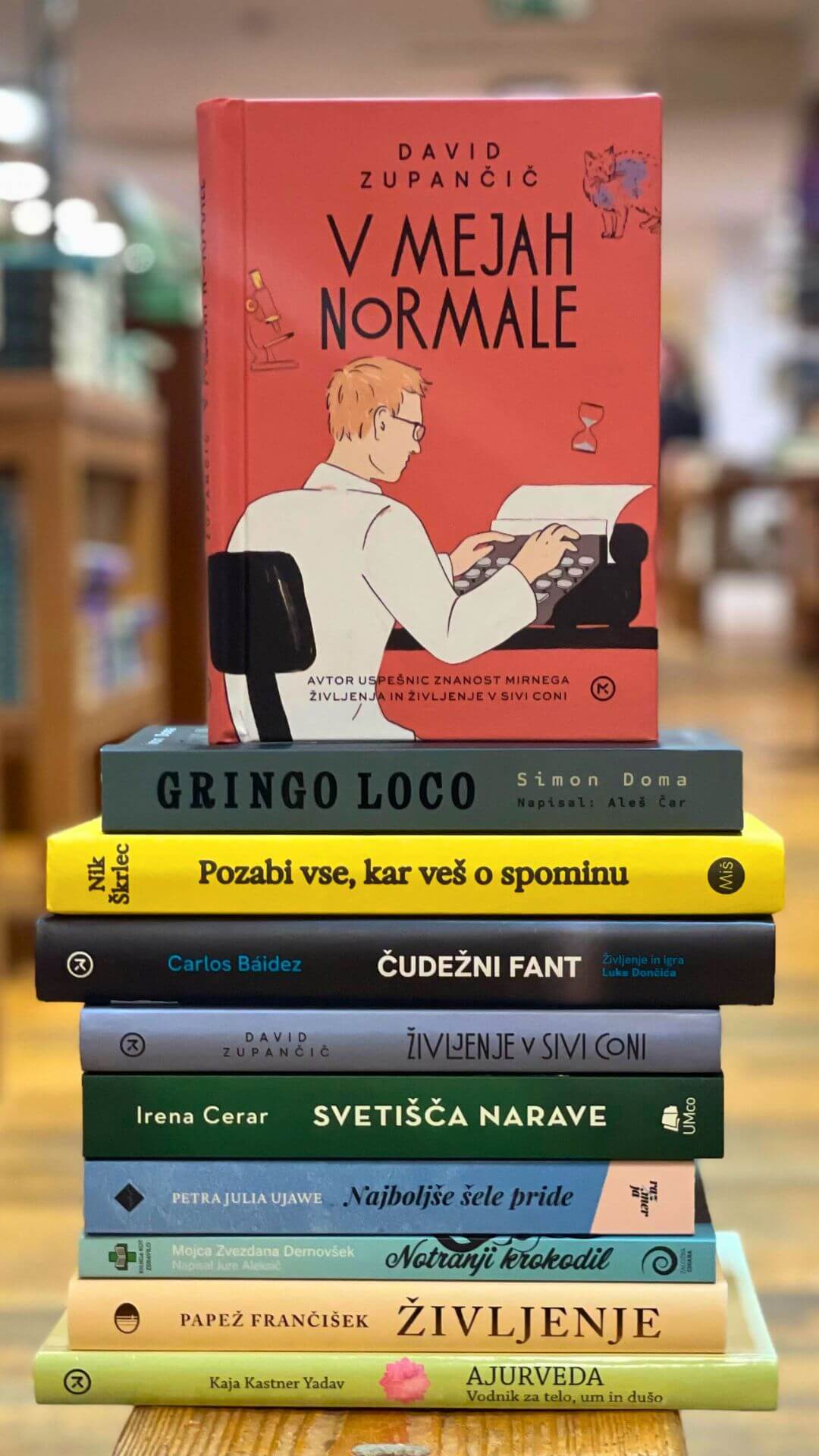 Lestvica najbolj prodajanih knjig za odrasle