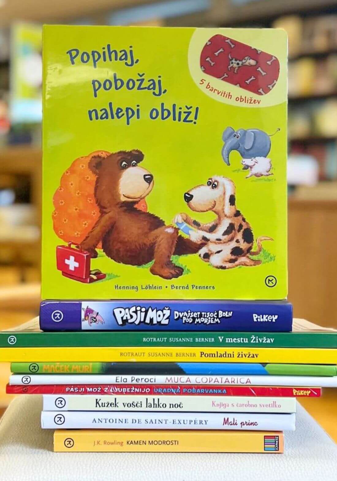 Lestvica najbolj prodajanih knjig za otroke