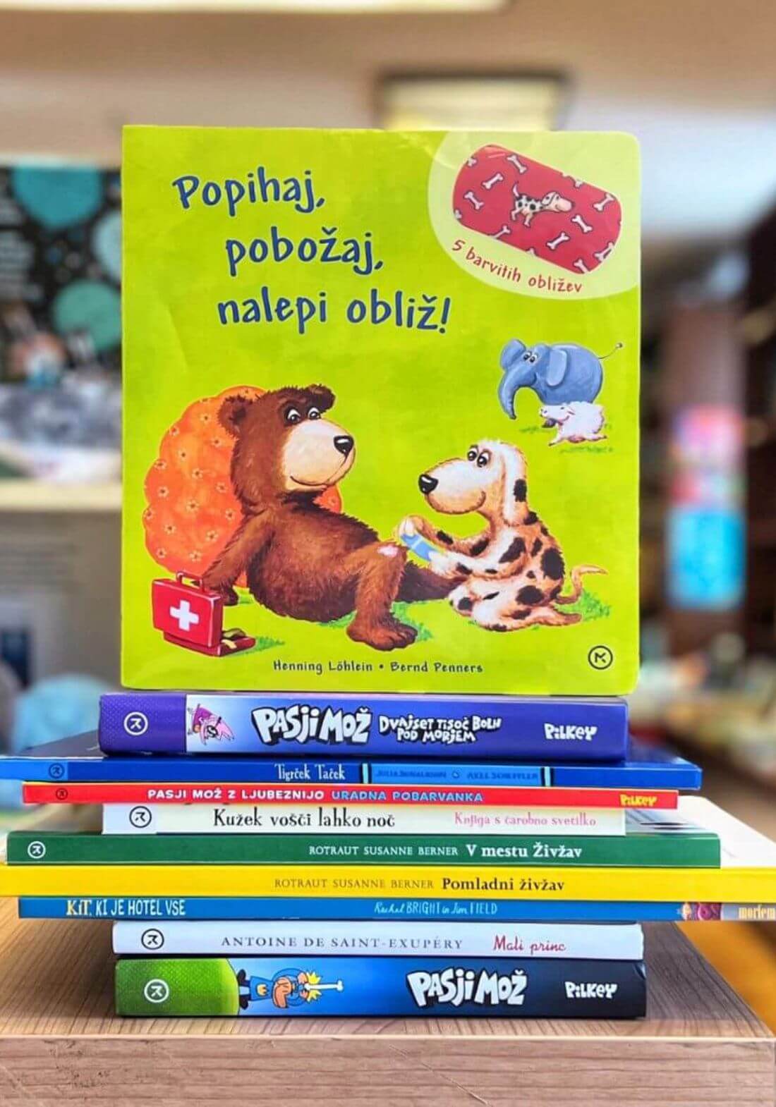 Lestvica najbolj prodajanih knjig za otroke