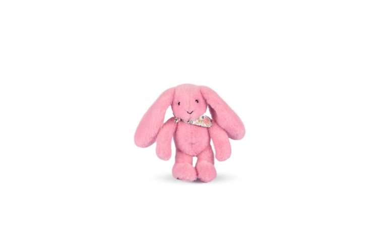 13-Plišasta igrača Zajec DouDou, roza