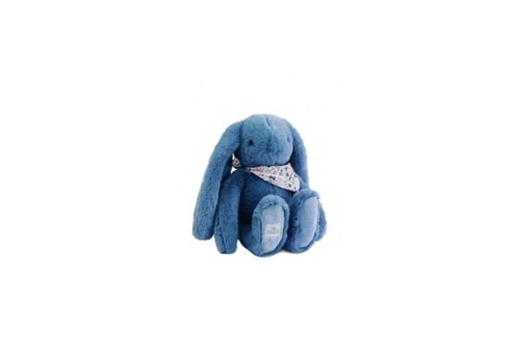 16-Plišasta igrača Zajec DouDou, moder, 35 cm