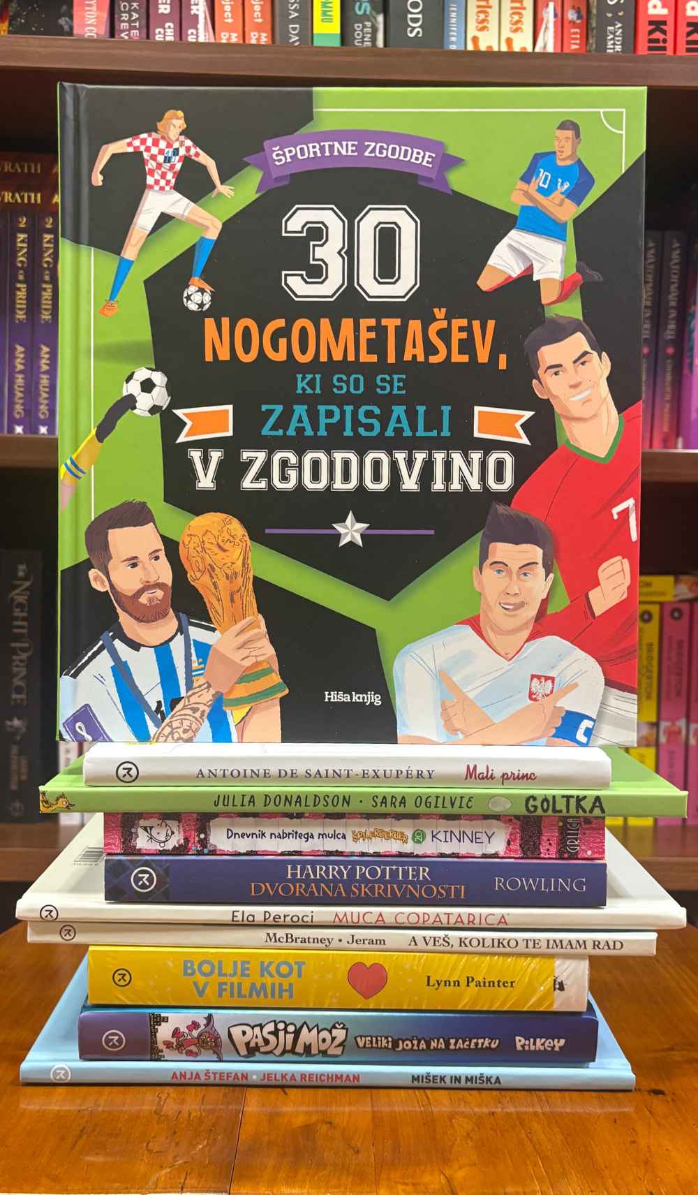 Lestvica najbolj prodajanih knjig za otroke in mlade